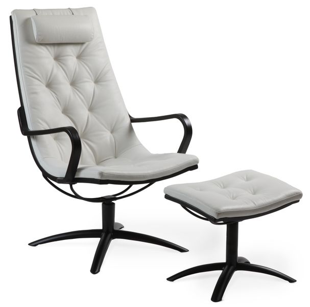 Life Fåtölj med fotpall