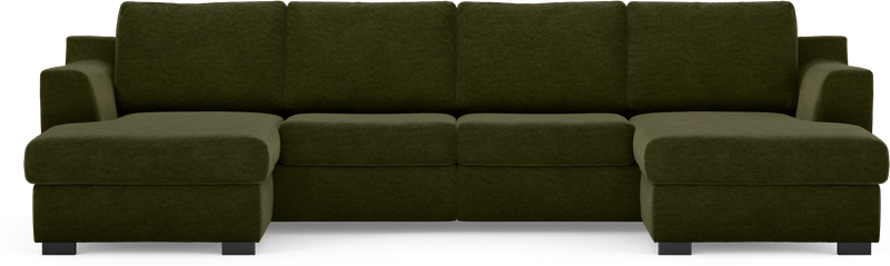 Friday 2-sits soffa med två schäslonger