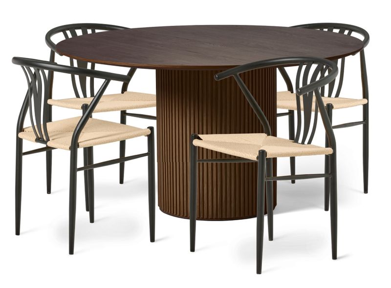 Astrid Matgrupp med 4 stolar Yngve