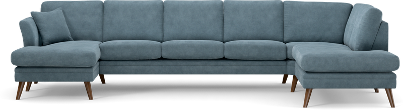 Eden 3-sits soffa med schäslong vänster och divan höger