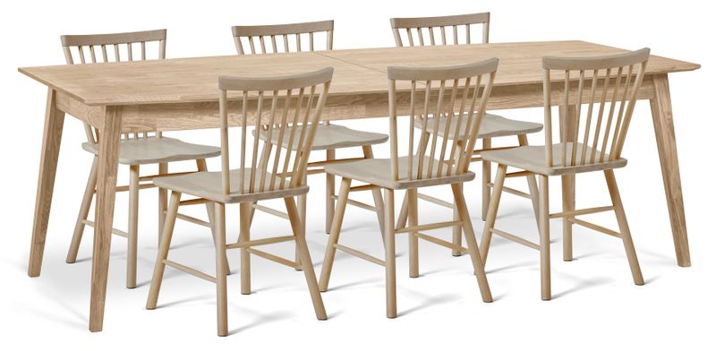 Ekerö Matgrupp med 6 stolar Vista