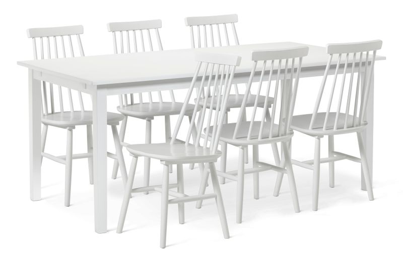 Ingrid Matgrupp med 6 stolar Einar