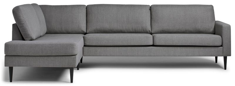 Dakota 3-sits soffa med divan vänster