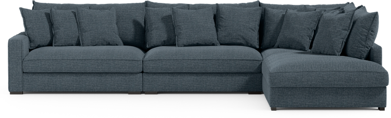 Rossi 4-sits soffa med divan höger