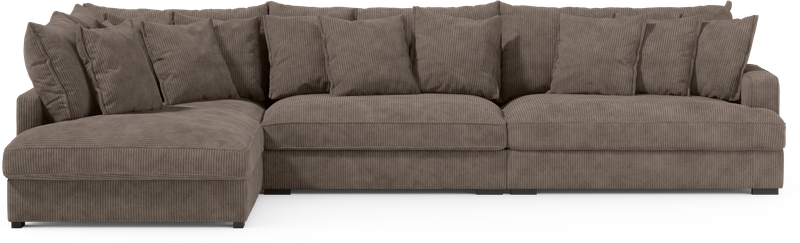 Rossi 4-sits soffa med divan vänster