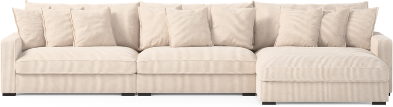 Rossi 4-sits soffa med schäslong XL höger