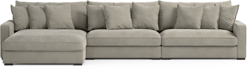 Rossi 4-sits soffa med schäslong XL vänster