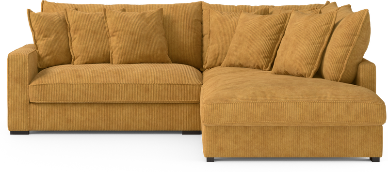 Rossi 2-sits soffa med divan höger