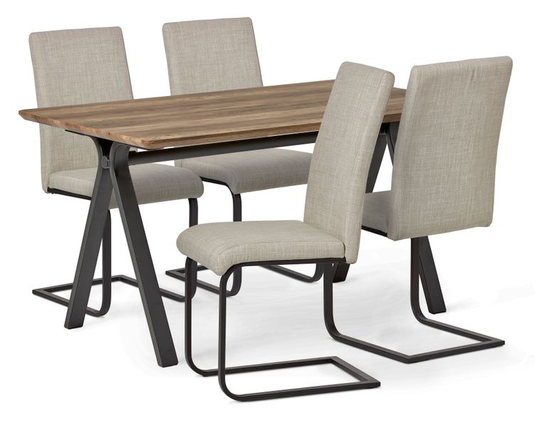 Santos Matgrupp med 4 stolar Jack