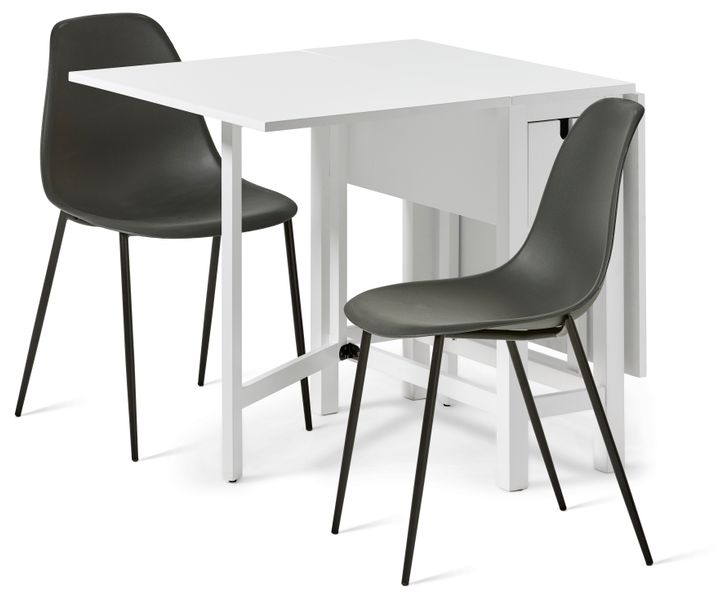 Helga Matgrupp med 2 stolar Tico