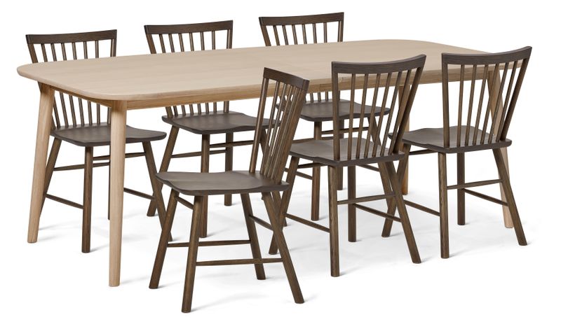 Sixten Matgrupp med 6 stolar Vista