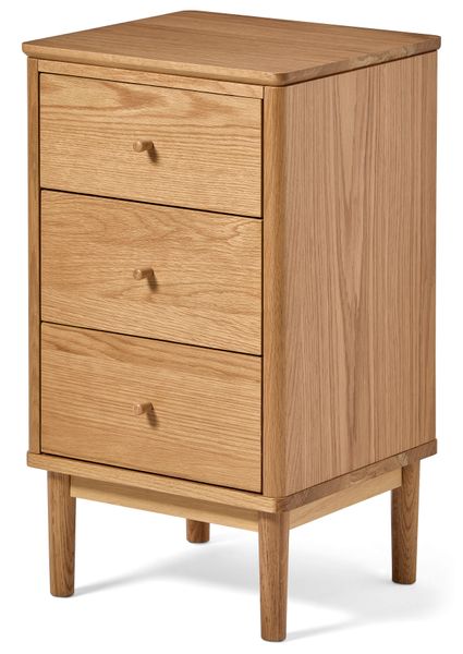 Tova Sängbord med 3 lådor