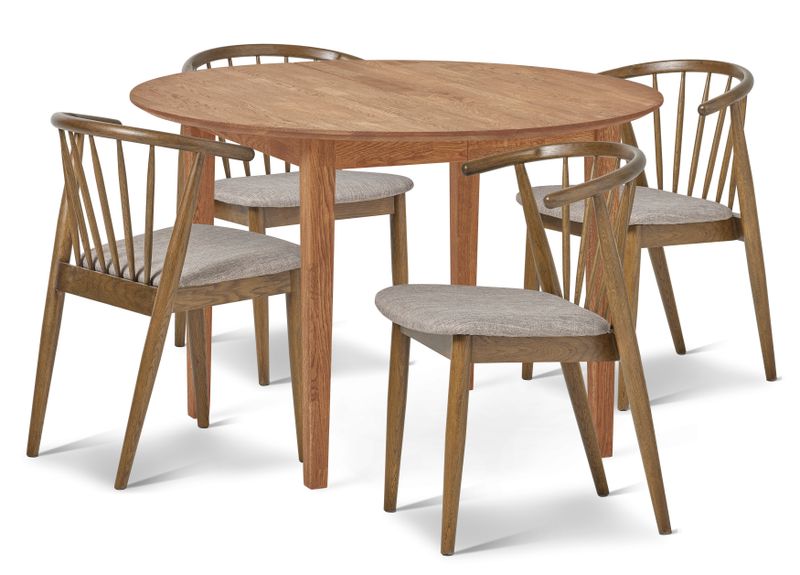 Ekerö Matgrupp med 4 stolar Sixten