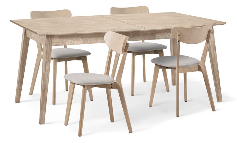 Ekerö Matgrupp med 4 stolar Ludvig