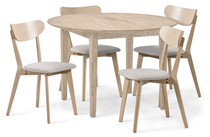 Ekerö Matgrupp med 4 stolar Ludvig