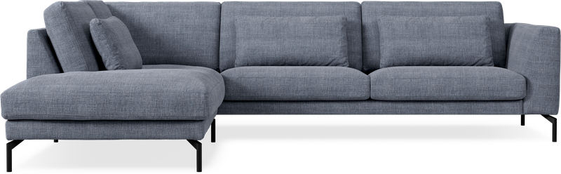 Willow 3-sits soffa med divan vänster