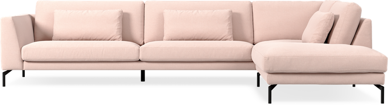 Willow 4-sits soffa med divan höger