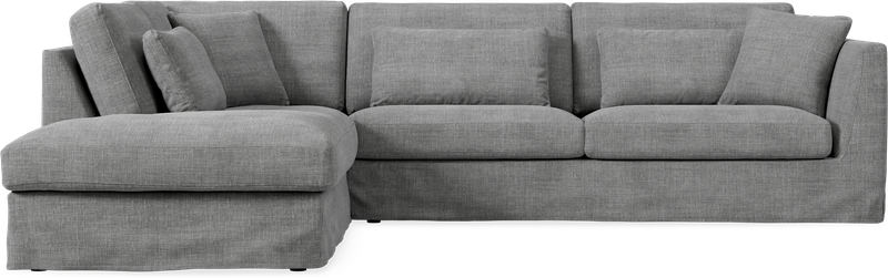 Willow 3-sits soffa med divan vänster