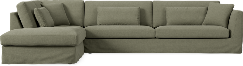 Willow 4-sits soffa med divan vänster