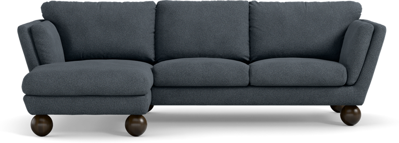 Madison 2-sits soffa med schäslong vänster