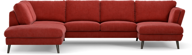 Madison 2-sits soffa med divan vänster och schäslong höger