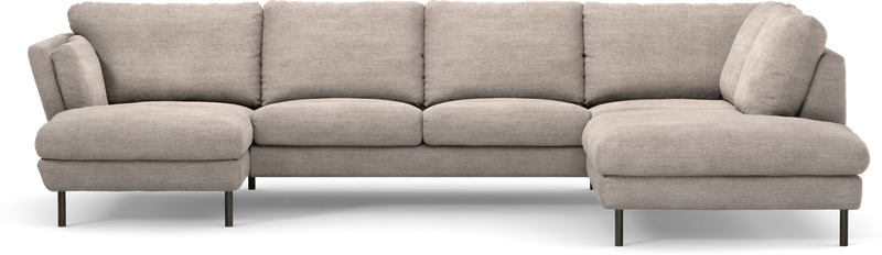 Madison 2-sits soffa med schäslong vänster och divan höger