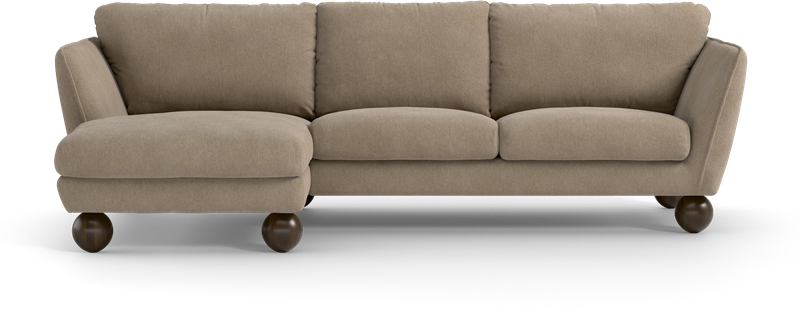 Madison Lux 2-sits soffa med schäslong vänster