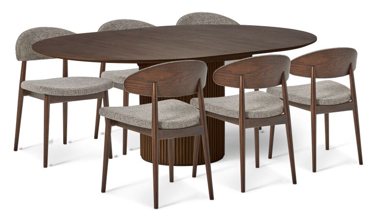 Astrid Matgrupp med 6 stolar Canape