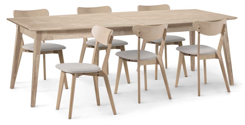 Ekerö Matgrupp med 6 stolar Ludvig
