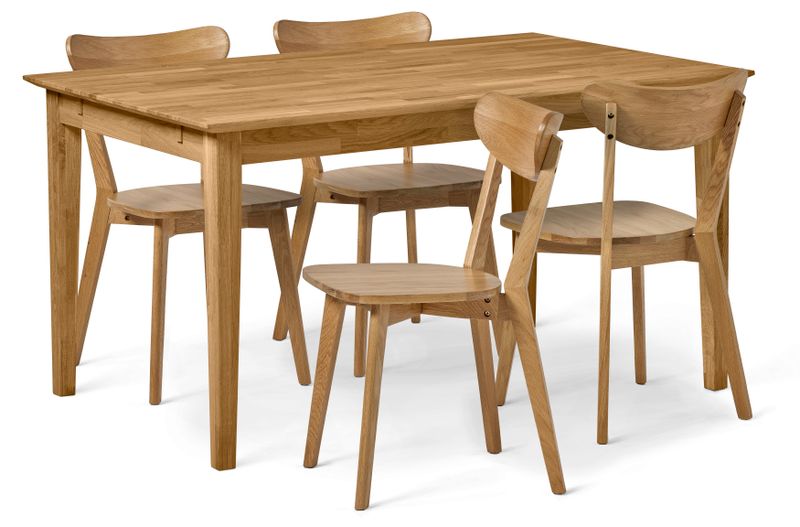 Ekerö Matgrupp med 4 stolar Ludvig