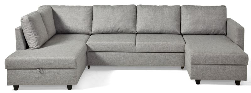 Skaftö Bäddsoffa med divan vänster och schäslong höger