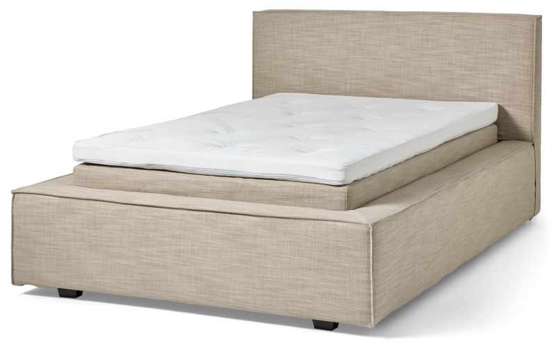 Delux Sign Sängram inkl. gavel med resårkassett Delux Dream och bäddmadrass Cool Comfort