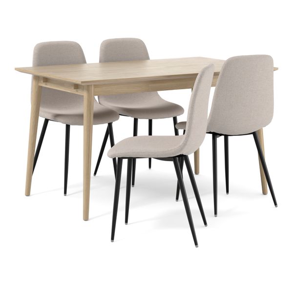 Harry Matgrupp med 4 stolar Tracy