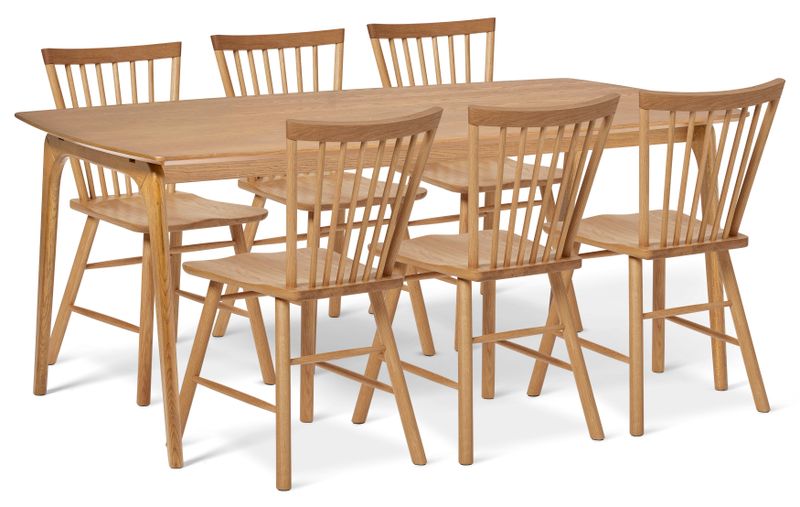 Nashua Matgrupp med 6 stolar Vista