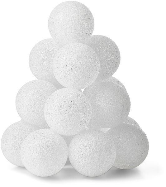 Snöboll Dekorationsbelysning H 36 Ø31 cm