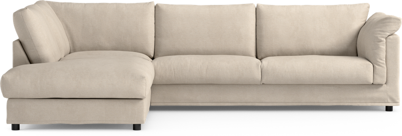 Cherrie 3-sits soffa med divan vänster