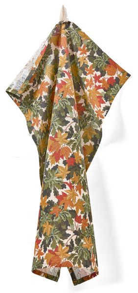 Höstlöv Kökshandduk