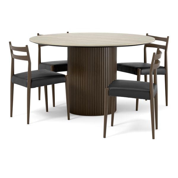 Astrid Matgrupp med 4 stolar Ines