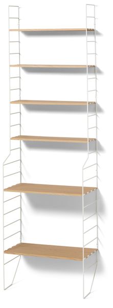 Wera Vägghylla byggbar med 6 hyllplan