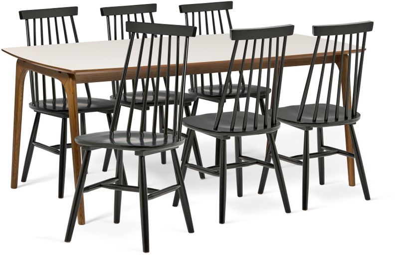 Nashua Matgrupp med 6 stolar Einar