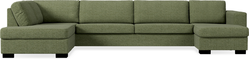 Nevada 4-sits soffa med divan vänster och schäslong höger