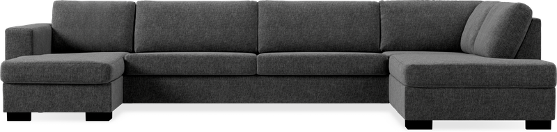 Nevada 4-sits soffa med schäslong vänster och divan höger