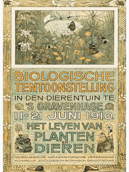 Biologische Tentoonstelling Poster