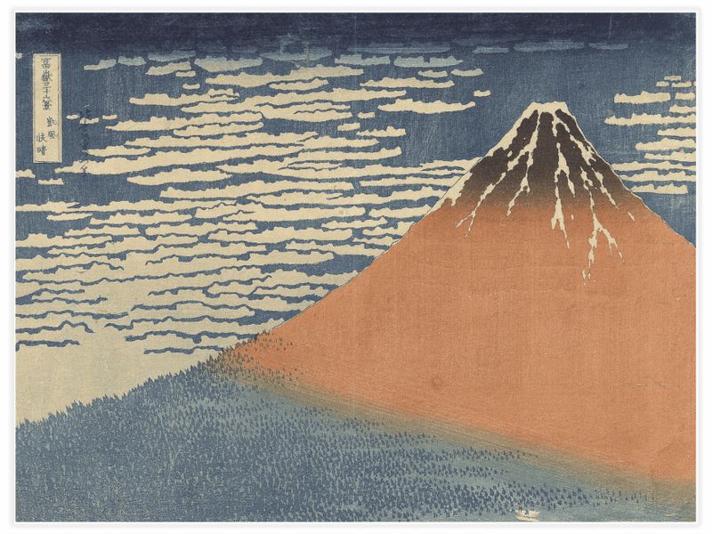 Clear Weather with a Southerly Wind Poster