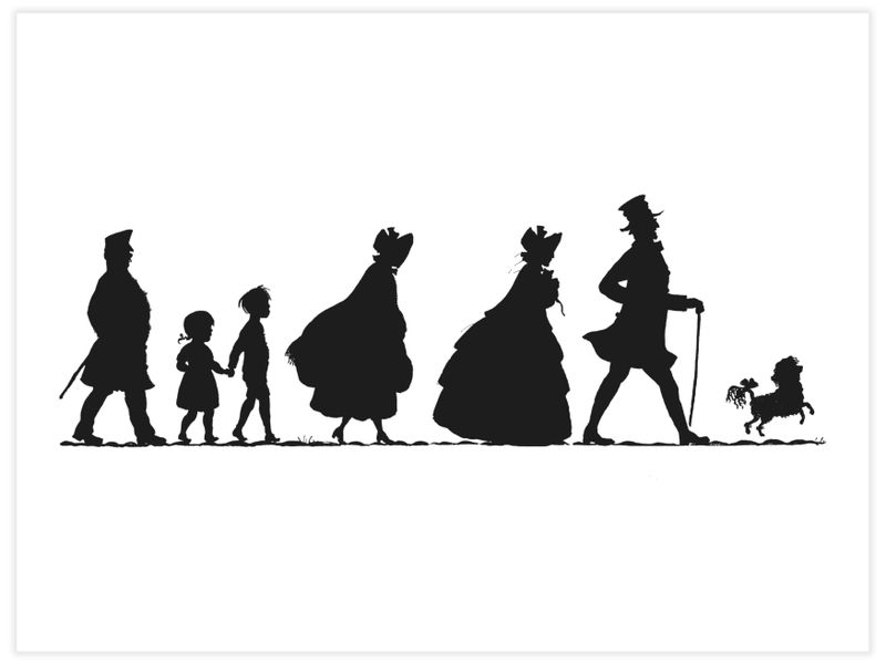 Det var en gång en liten stad Poster