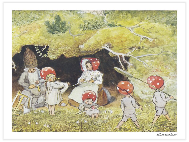 Djupt under tallens rötter Poster