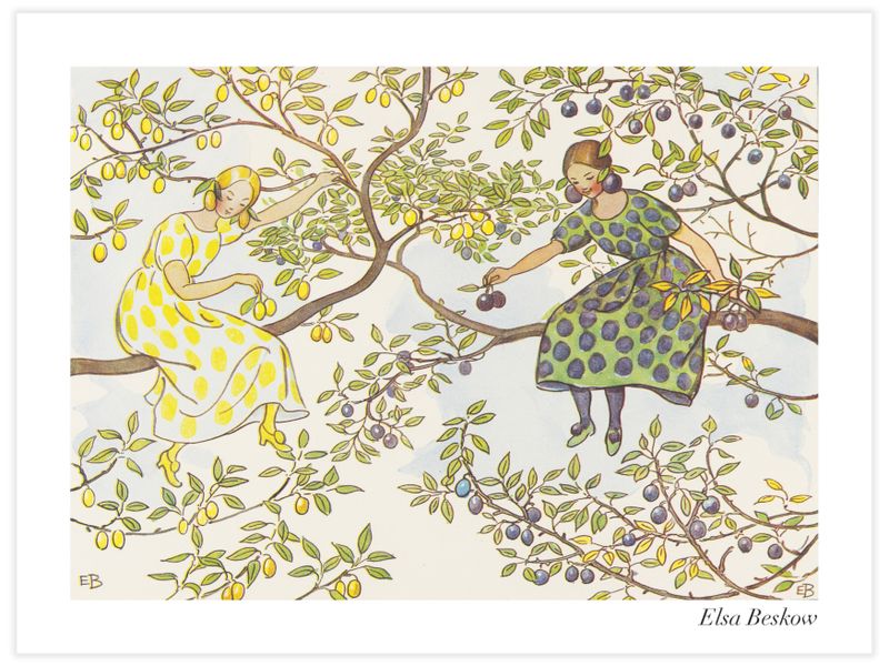 Fröknarna Plommon Poster