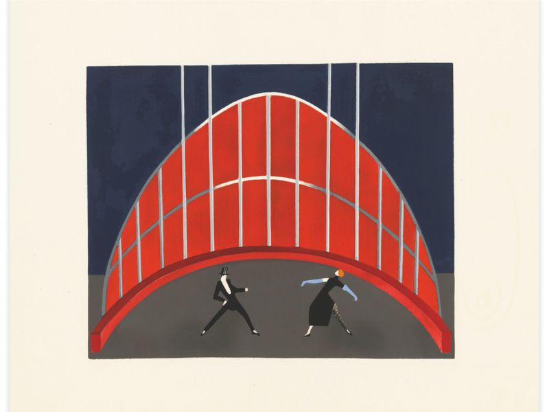 Maquettes de théatre i-xv No.3 Poster