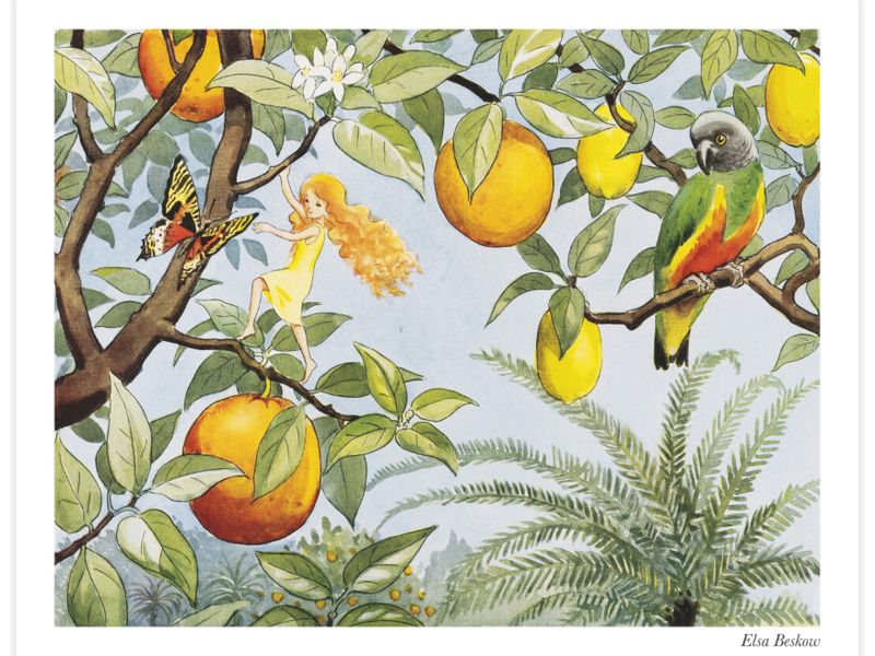 Solägget - Älvan i sollandet Poster